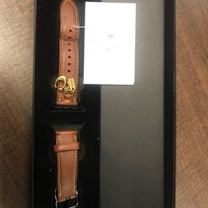 COPY - Coach leather Apple Watch band